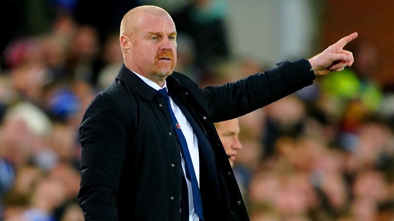 Sean Dyche was satisfied with a point (Peter Byrne/PA)