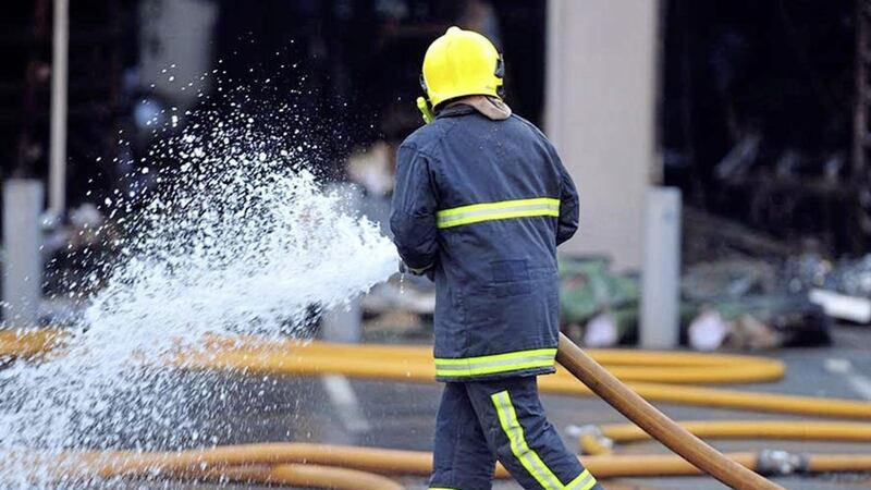Police and firefighters attended the blaze in Aldervale in Craigavon 