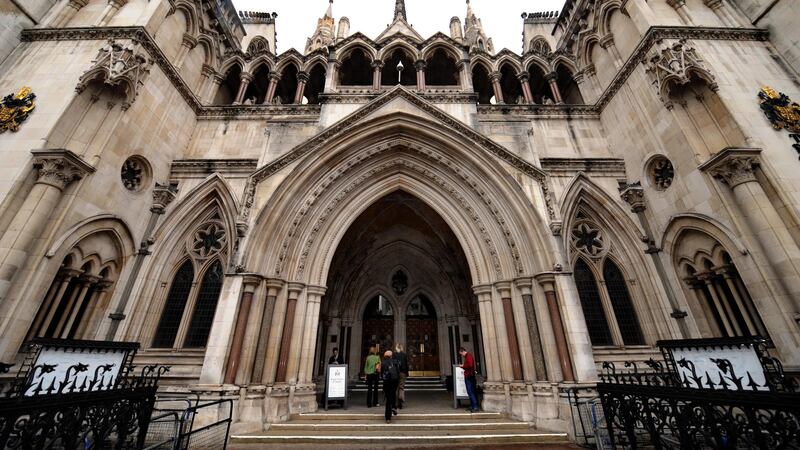 The hearing is being held at the High Court in London (Anthony Devlin/PA)