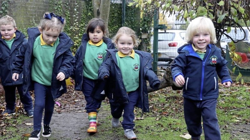 Bangor Central Nursery School has been granted integrated status. Picture by Declan Roughan 