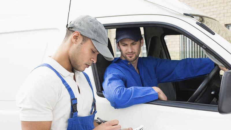 The so-called &#39;white van man&#39; in the north is having to look elsewhere for work 