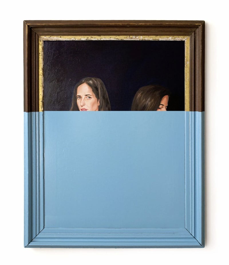 &nbsp;Jeffers identifies subjects, interviews them for as long as three hours and paints their portrait.  Then, in front of a limited audience connected with that painting, he ceremoniously dips half the image into a bucket of paint so it is lost forever. <br />&nbsp;