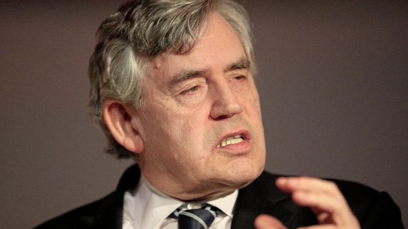 Gordon Brown was speaking after a Sunday Times poll showed an increasing number of voters believe Scotland and Northern Ireland will leave the UK. PICTURE: Jonathan Brady/PA