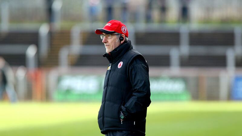 Tyrone manager Mickey Harte feels the Red Hands must stay focused on securing the Division One title despite last weekend's defeat to Donegal