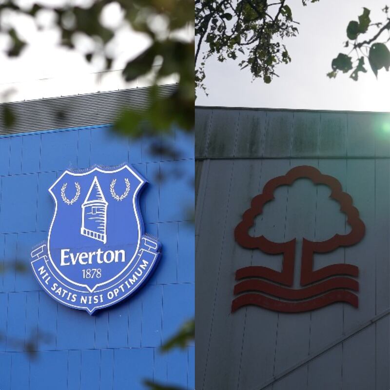 Everton and Nottingham Forest have both been sanctioned under the Premier League’s financial rules this season