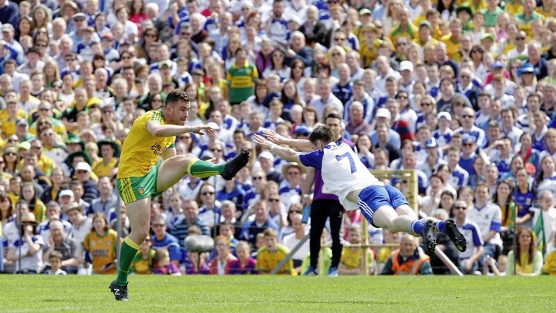 Paddy McBrearty was one of the star performers for Donegal during their run to the Ulster final last summer 