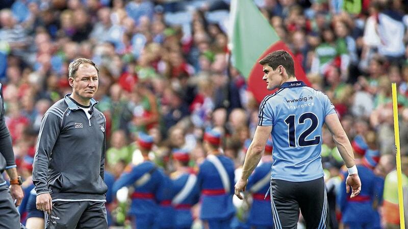 It remains to be seen if Diarmuid Connolly gets game-time against Tyrone in Omagh tomorrow 