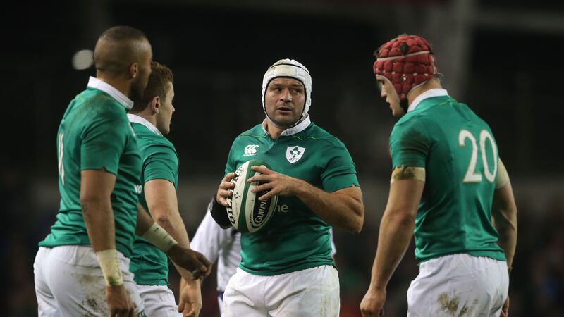Rory Best during Ireland's defeat to New Zealand at the Aviva Stadium on Saturday<br />Picture by PA&nbsp;