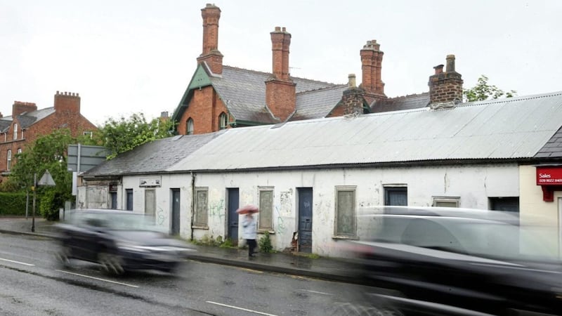 Rosetta Cottages in south Belfast are to be redeveloped. Picture by Mal McCann 