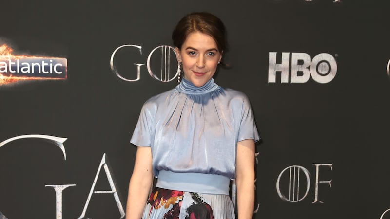 Viewers said they were not used to seeing Yara Greyjoy in a dress.