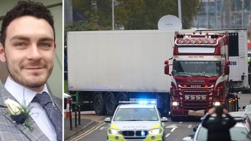 Maurice Robinson phoned police after discovering the bodies in the lorry tailer&nbsp;