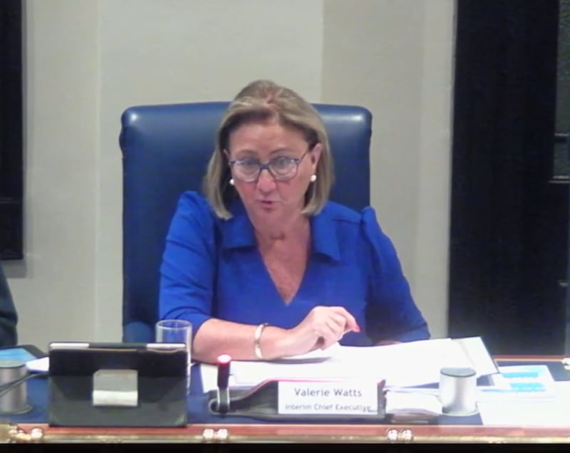 Mid and East Antrim Council interim chief executive Valerie Watts.