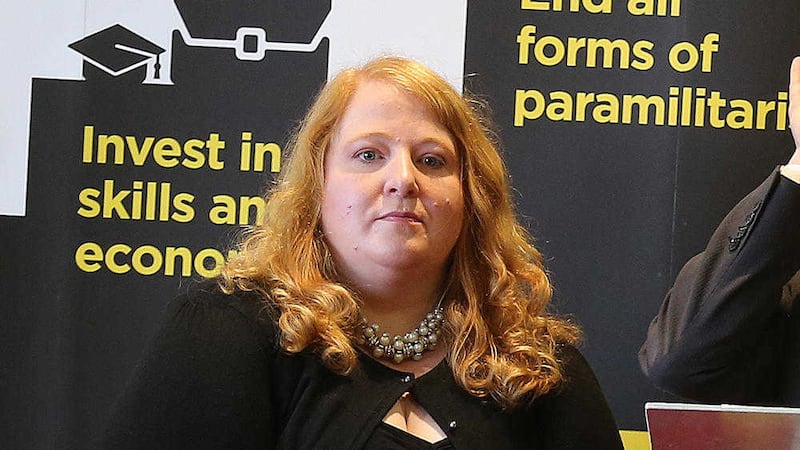 Alliance&#39;s Naomi Long. Picture by Hugh Russell 