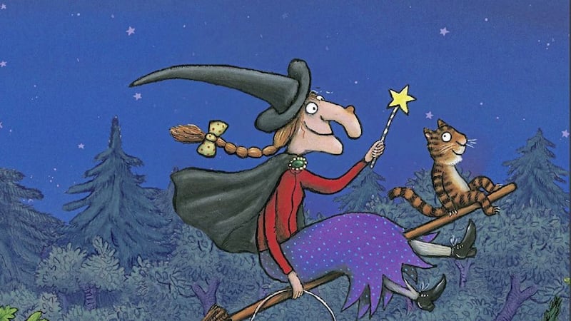 The stage production of Julia Donaldson and Axel Scheffler picture book, Room On The Broom, flies into Belfast and Derry this month  
