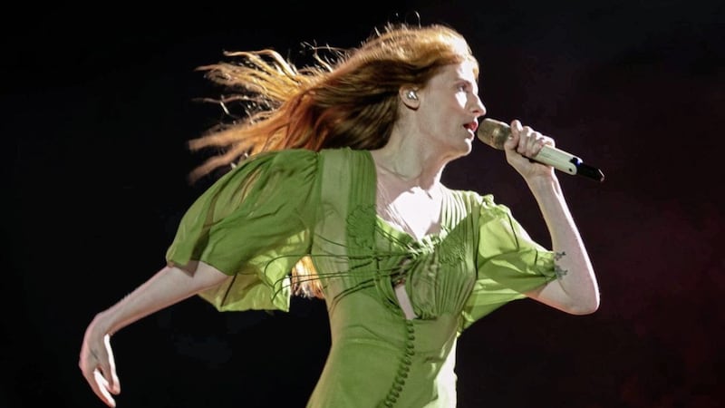 Florence Welch from Florence + The Machine 