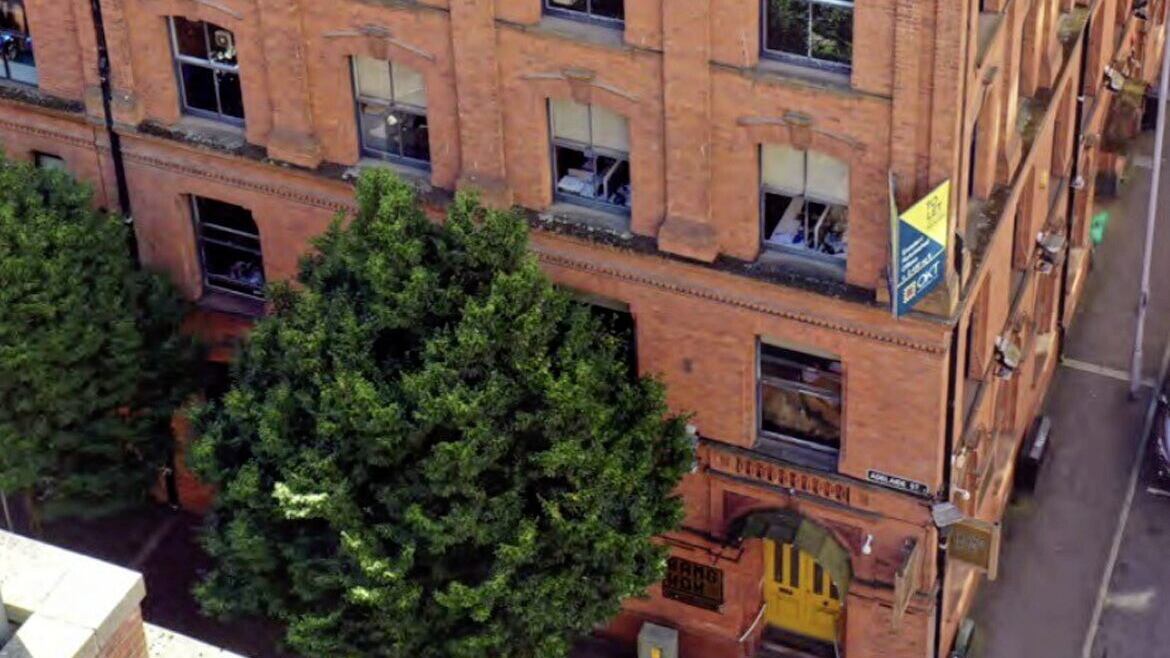 Research said the high cost of office space in Belfast pushed the figures up for Co Antrim. Pictured is 51-55 Adelaide Street currently on the market for £2,350,000 