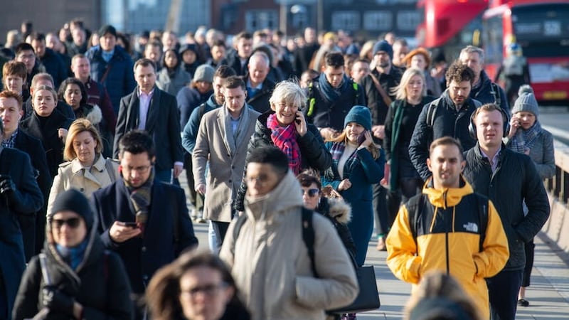 Areas of London saw the largest local growth in population in the year to June 2022 (Dominic Lipinski/PA)