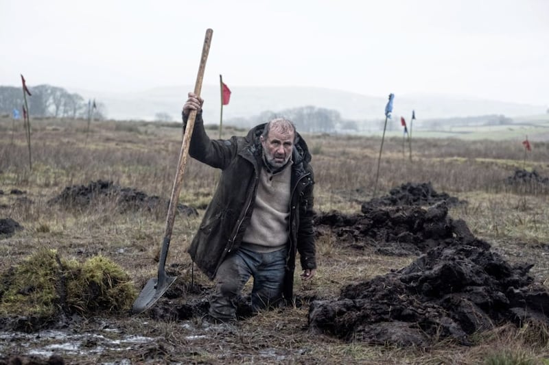 Lorcan Cranitch as grieving father Sean in The Dig 