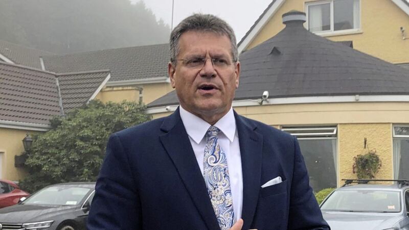 European Commission vice-president Maros Sefcovic has promised the measures will be &ldquo;very far-reaching&rdquo;. Picture by Jonathan McCambridge, Press Association