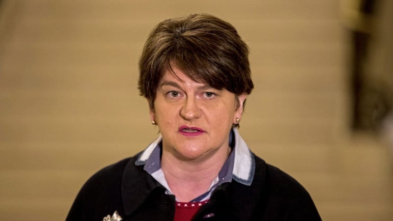 DUP leader Arlene Foster will appear as a guest on The Late Late Show on Friday night, at the same time the UK will formally leave the EU. Picture by Liam McBurney/PA Wire 
