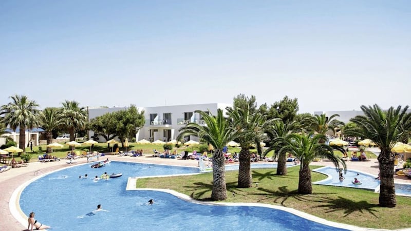 Holiday Village Atlantica on the Greek island of Kos has three big pools and a splash pool for younger children 