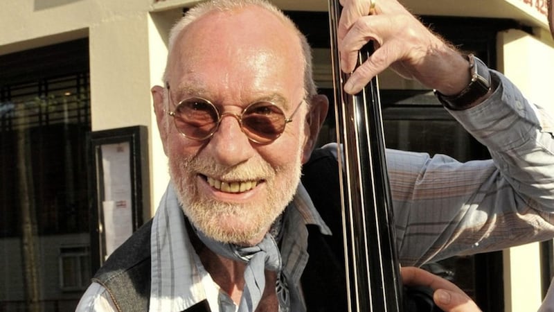 Jackie Flavelle played string bass and electric bass in the trad-jazz Chris Barber Band 