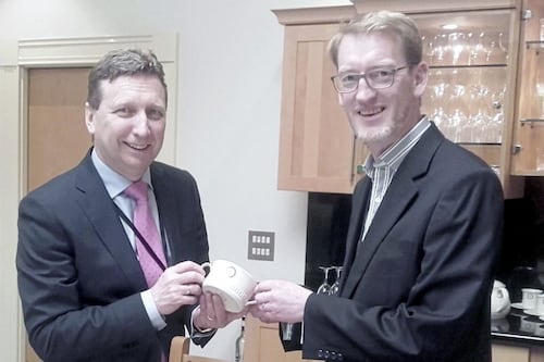Belleek Pottery makes it to Leinster House top table 