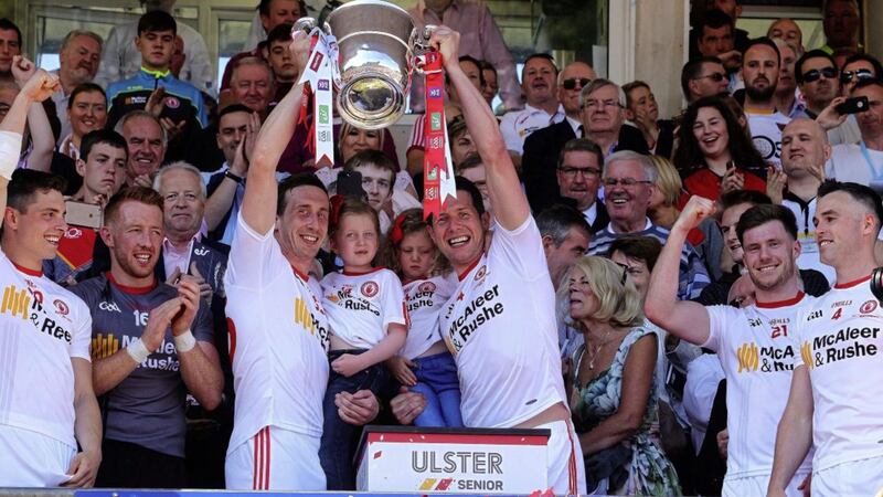 Tyrone have scored more than any Ulster champion since 1940 this year - and the second highest tally in that time was theirs from last year as well. Picture by Seamus Loughran 