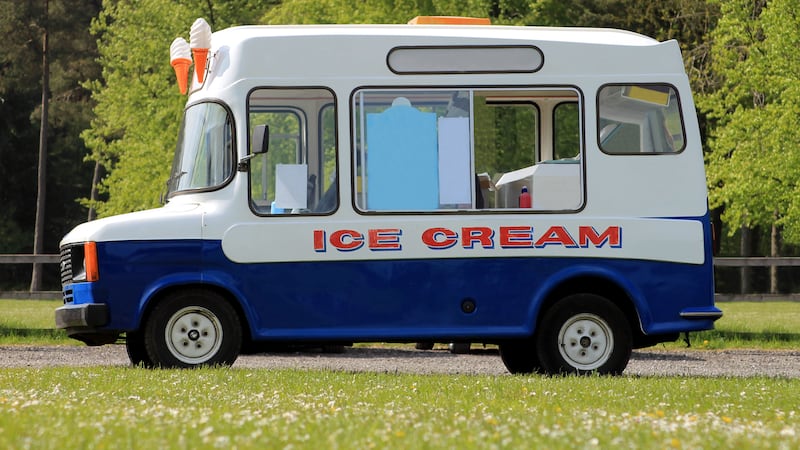 The ice cream van was stolen from Lagmore View in west Belfast (file picture)&nbsp;