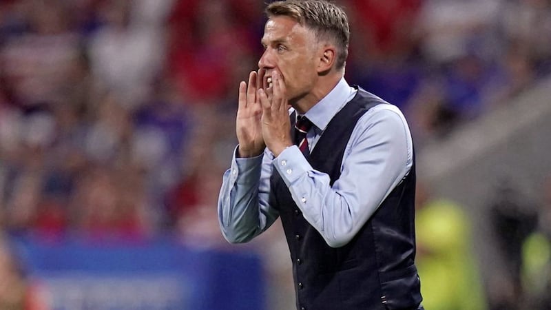 STRONG ACTION NEEDED: England head coach Phil Neville has said that a social media boycott is necessary to tackle online racist abuse Picture John Walton/PA Wire. 
