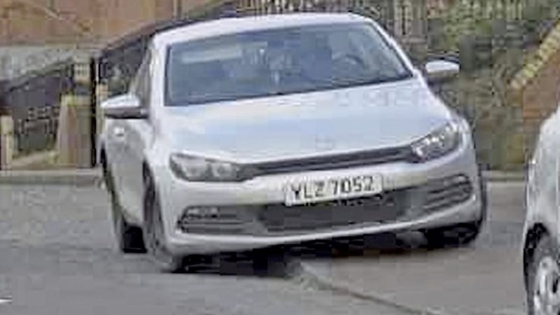 Police have made a further appeal for information about a white Volkswagen Scirocco car, registration YLZ 7052, parked in Estoril Park in Ardoyne the day before the murder, on Friday 3 April at 10am. 