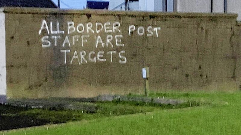 Graffiti in Larne 
