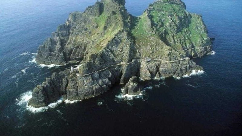 Skellig Michael is at the centre of concerns that Star Wars helicopters will disturb nesting birds 