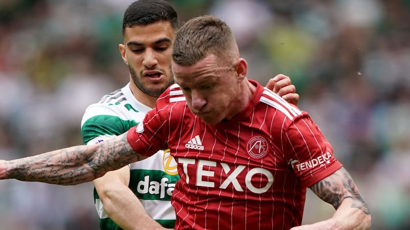 Jonny Hayes feels there is plenty of time for Aberdeen to climb the table (Andrew Milligan/PA)