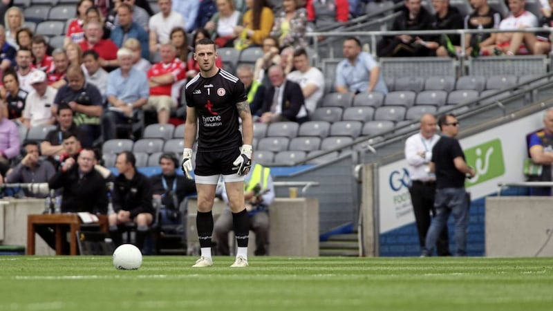 Niall Morgan says he would never have given up on his soccer career if he didn&#39;t think he could win an All-Ireland with Tyrone Picture: Seamus Loughran. 