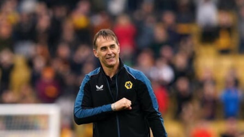 Wolves manager Julen Lopetegui has challenged his side to finish the season well (Nick Potts/PA)
