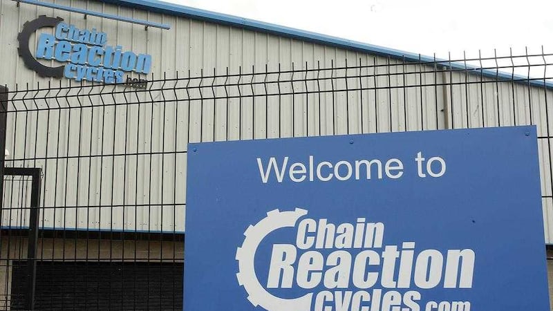 Chain Reaction Cycles is headquartered in Ballyclare 