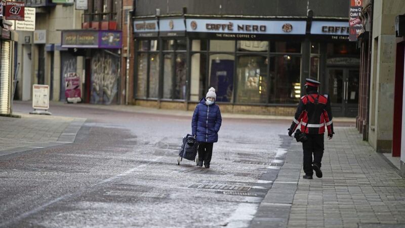 The size of the north&#39;s retail sector make it likely the economy continued to contract in December, a leading economist has said. Picture by Hugh Russell. 