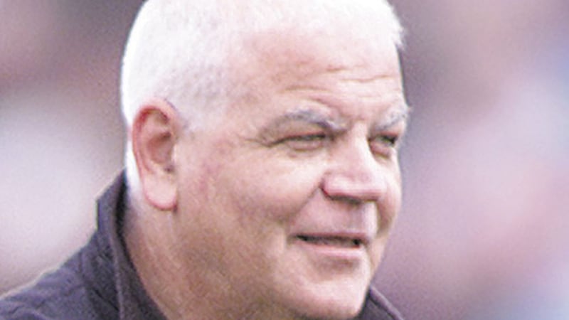 John Morrison, who resigned as Antrim senior football manager 20 years ago. Pic Ann McManus 
