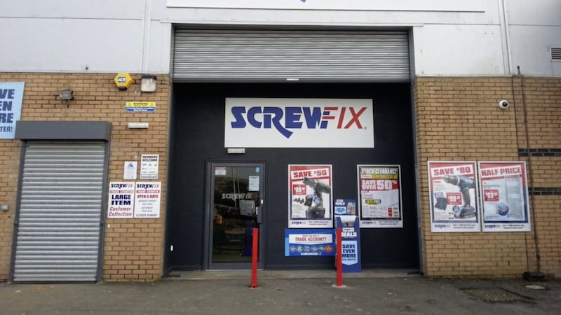 Screwfix has 12 stores in Northern Ireland. 