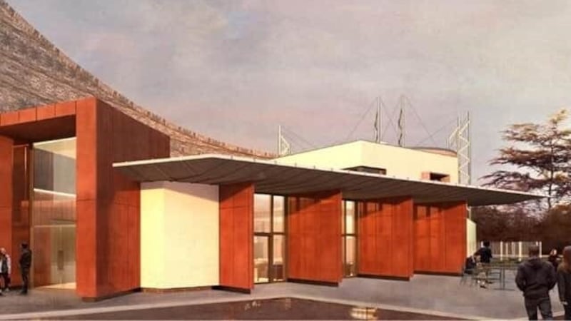The new Peace Process Museum will be located in an extension to Derry's Gasyard Centre (artist's impression). 