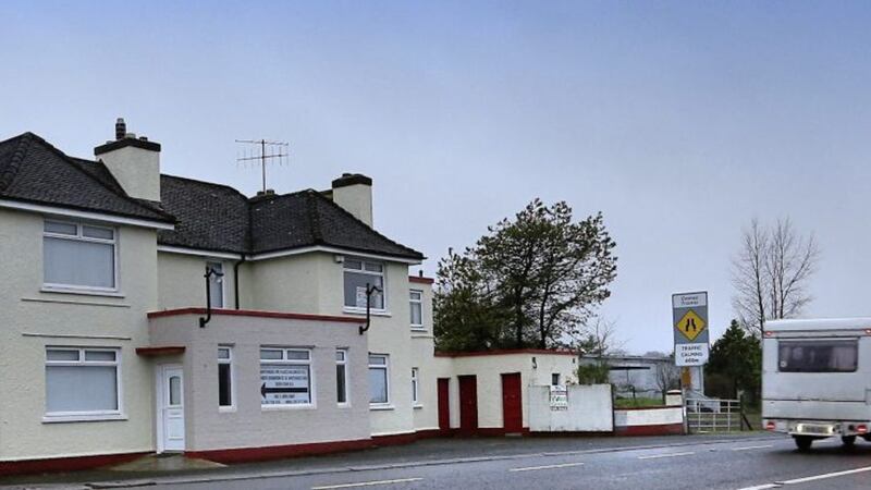 The Irish Revenue Commission has denied that it is involved in preparation work at the former border customs post at Bridgend in County Donegal (above). Picture by Margaret McLaughlin 