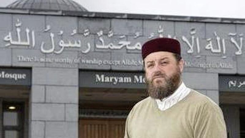 Imam Ibrahim Noonan at Masjid Maryam mosque in Galway
