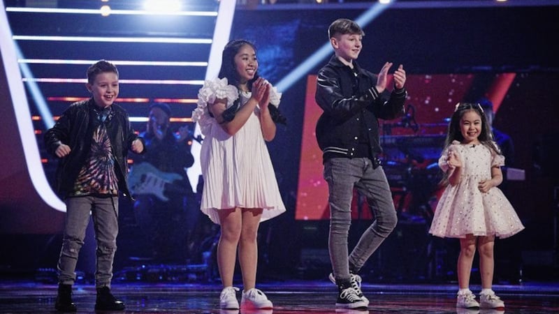 Dara McNicholl finished second to Justine from Team Pixie in the The Voice Kids final 