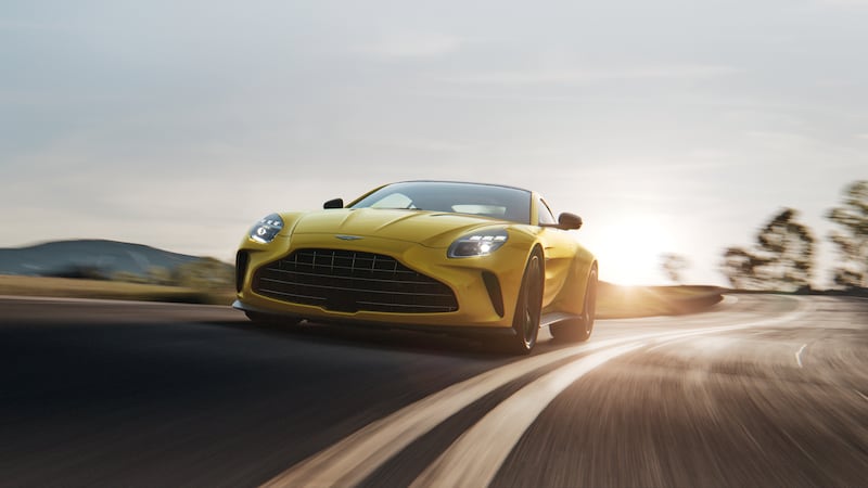 The new Vantage gets a significant power hike. (Aston Martin)