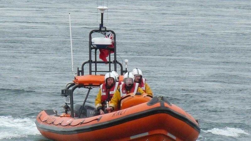 The volunteer Portaferry RNLI crew were called out three times over the weekend 
