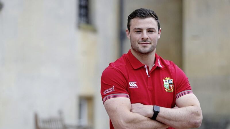 British and Irish Lions Robbie Henshaw during a media day at the Hilton Syon Park Hotel, London 