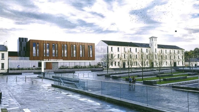 The Ebrington site in Derry. Image supplied by&nbsp;RPP Architects.&nbsp;