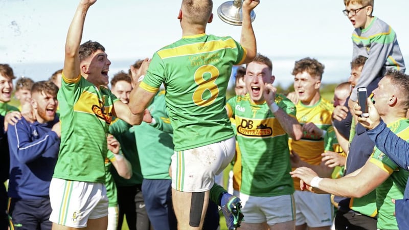 Dunloy were deprived the chance of trying to win this year&#39;s Ulster Club Picture Mal McCann. 