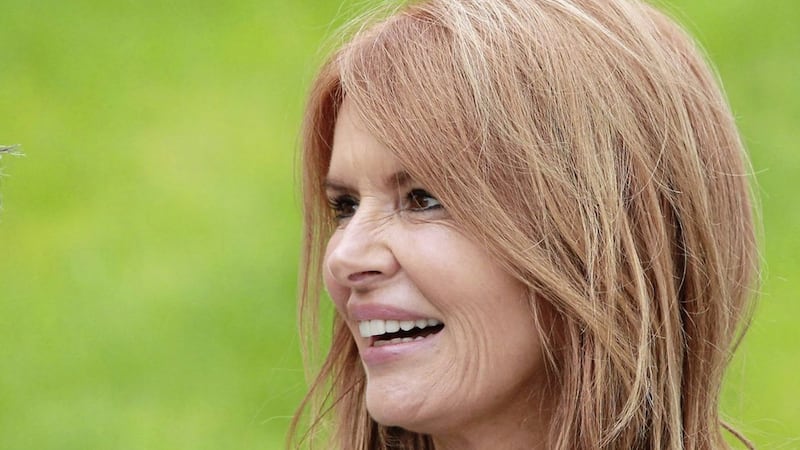 Derry actress and film producer Dr Roma Downey. Picture by Margaret McLaughlin 